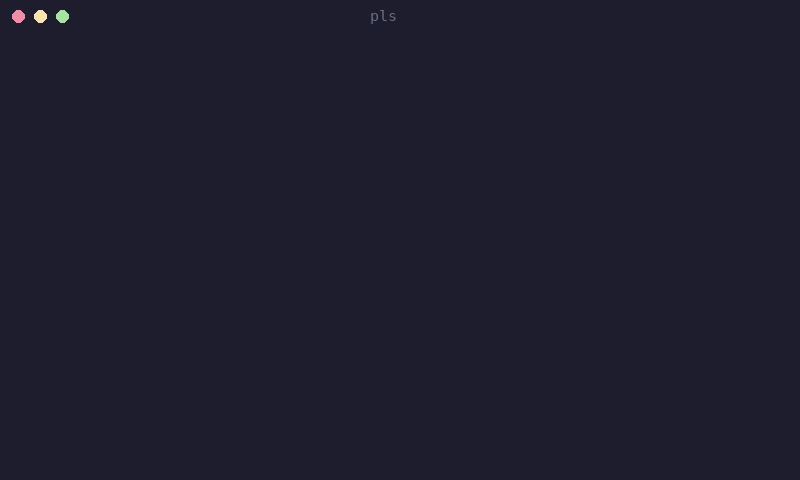pls demo