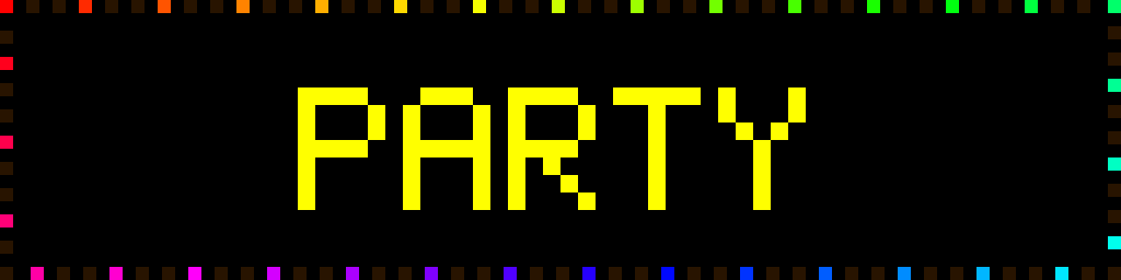 Animated lightbulb border