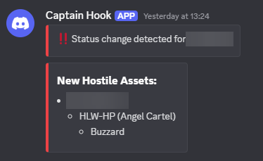 Screenshot of Asset Discord Notification