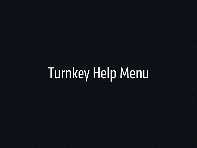Turnkey Demo