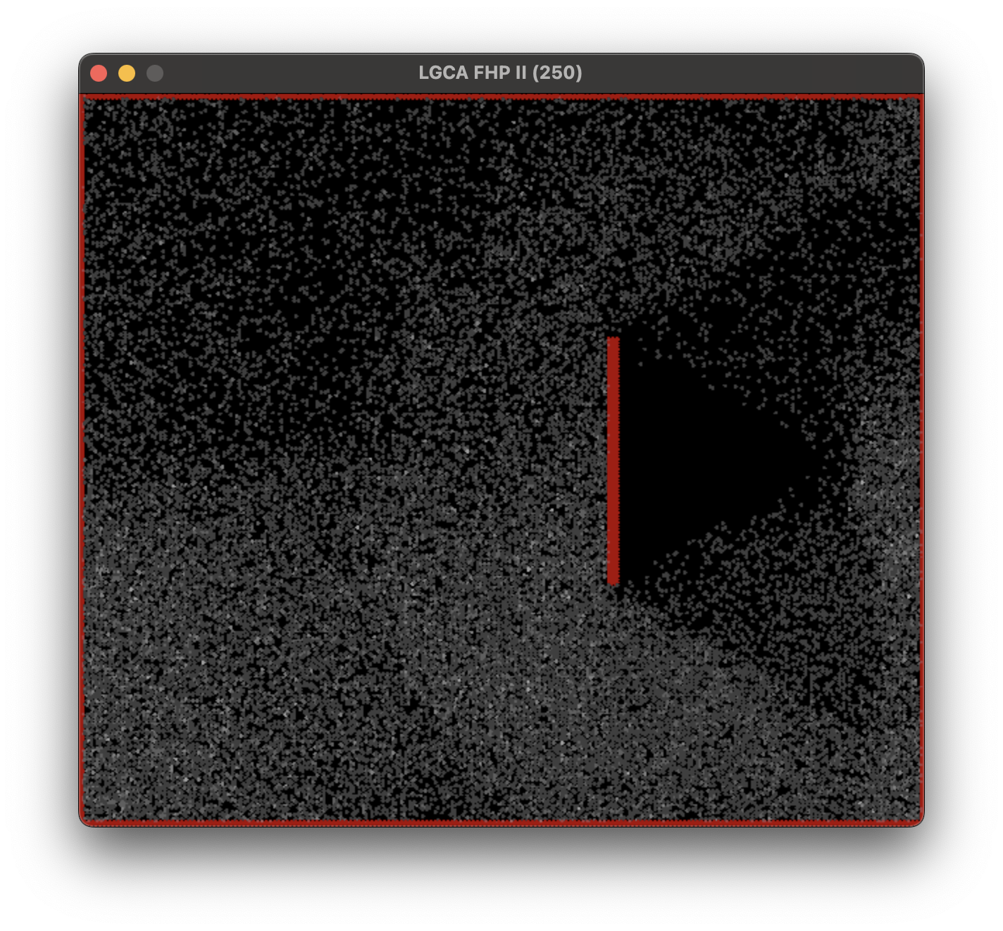FHP II, obstacle, step 250 <