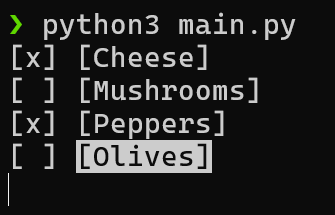 Default example