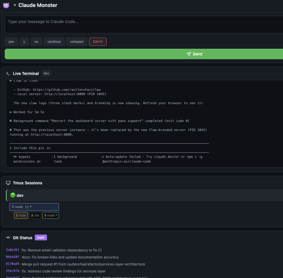 Claw Screenshot