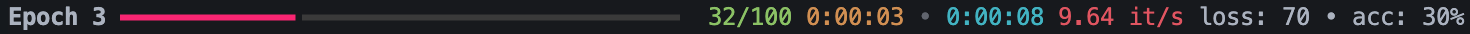 Progress bar example