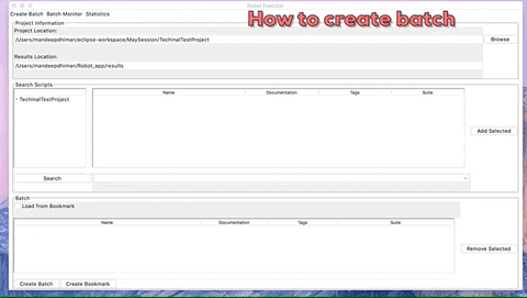 How to Create a Batch