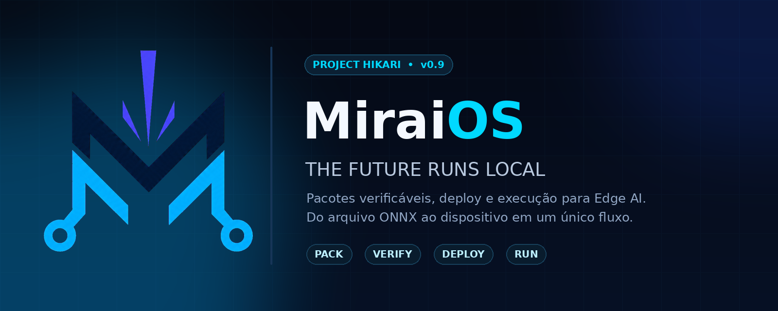 MiraiOS — The Future Runs Local