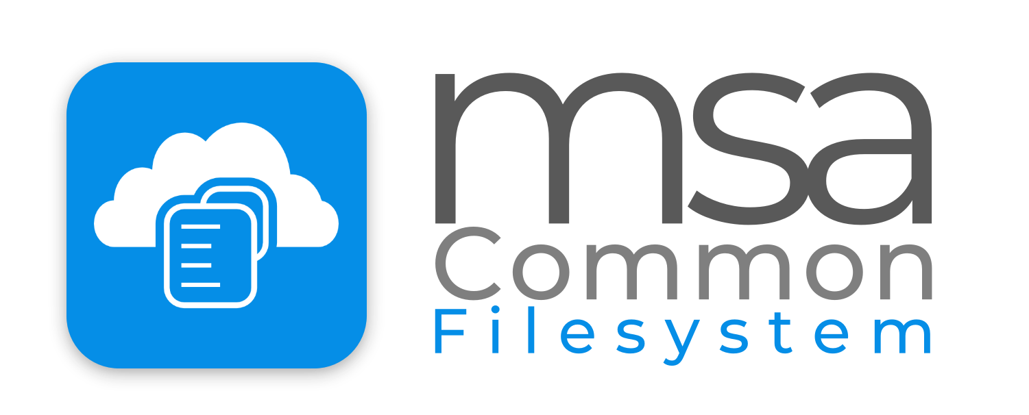 msaFilesystem Logo