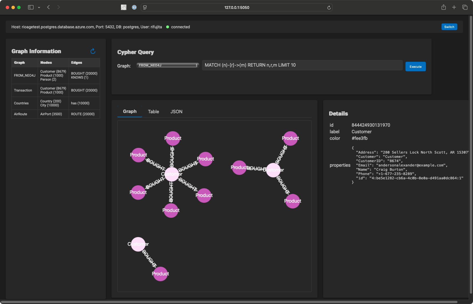 Select a node