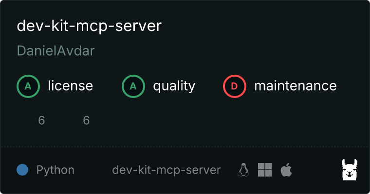 dev-kit-mcp-server MCP server