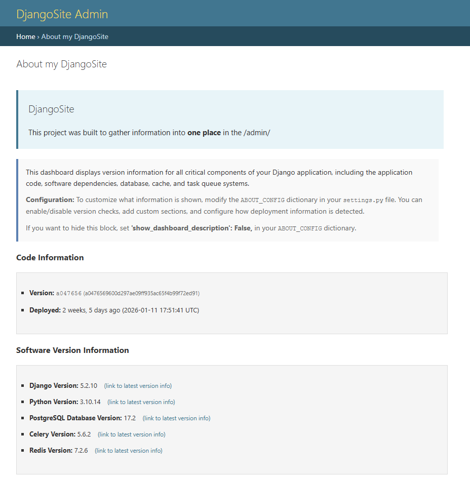 Top of About Page