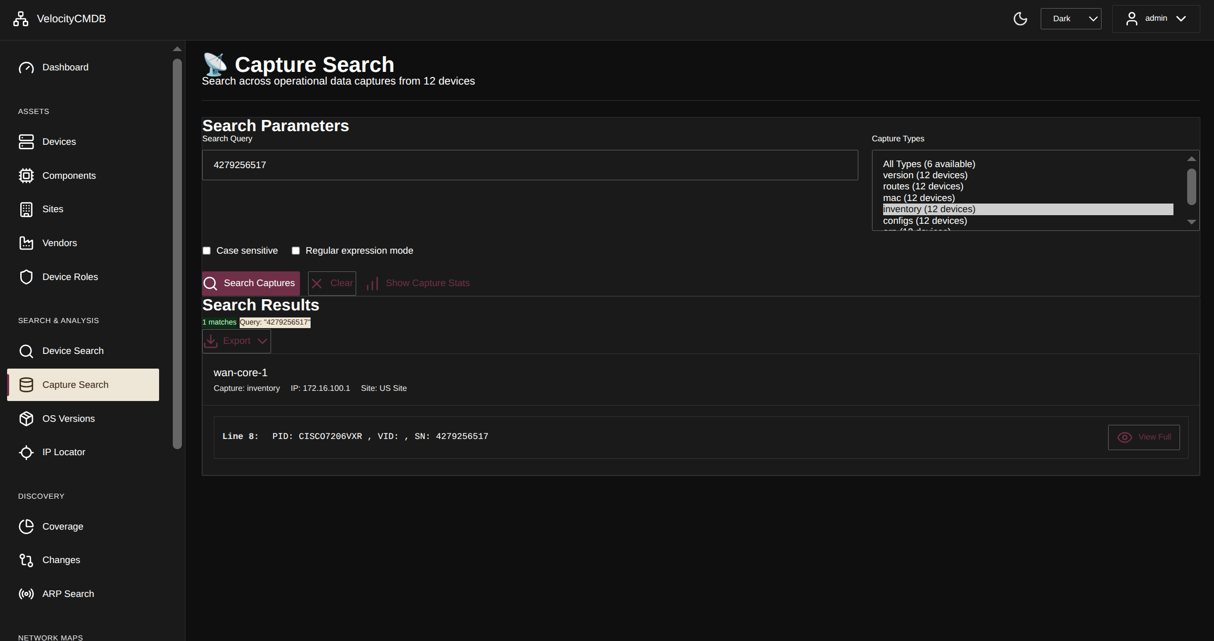 Inventory Search