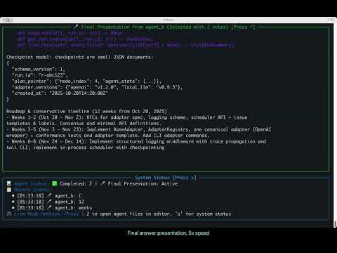MassGen v0.1.1 Custom Tools & Voting Demo
