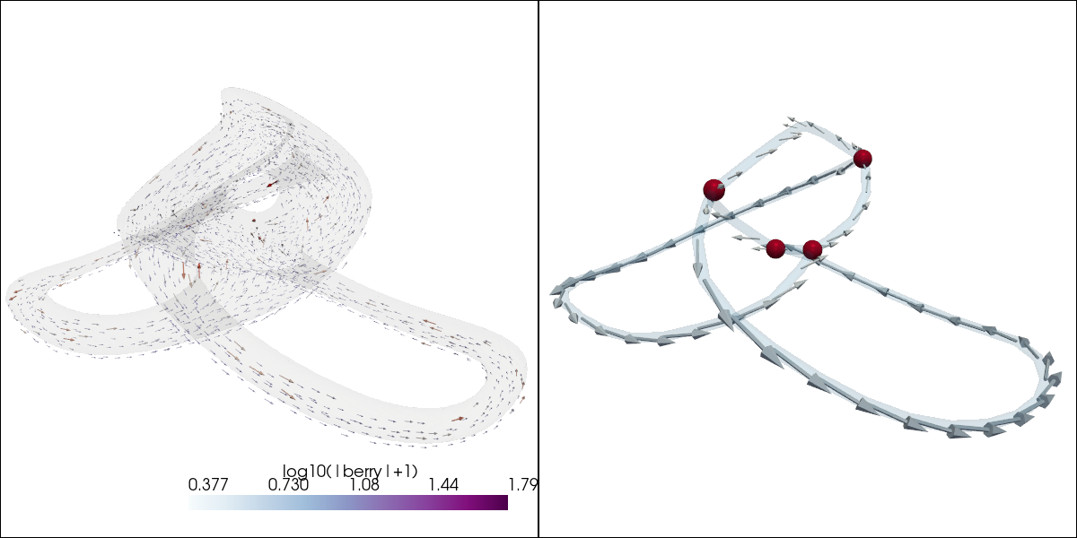 Berry Curvature Visualization