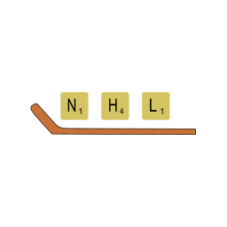 NHL Scrabble Logo
