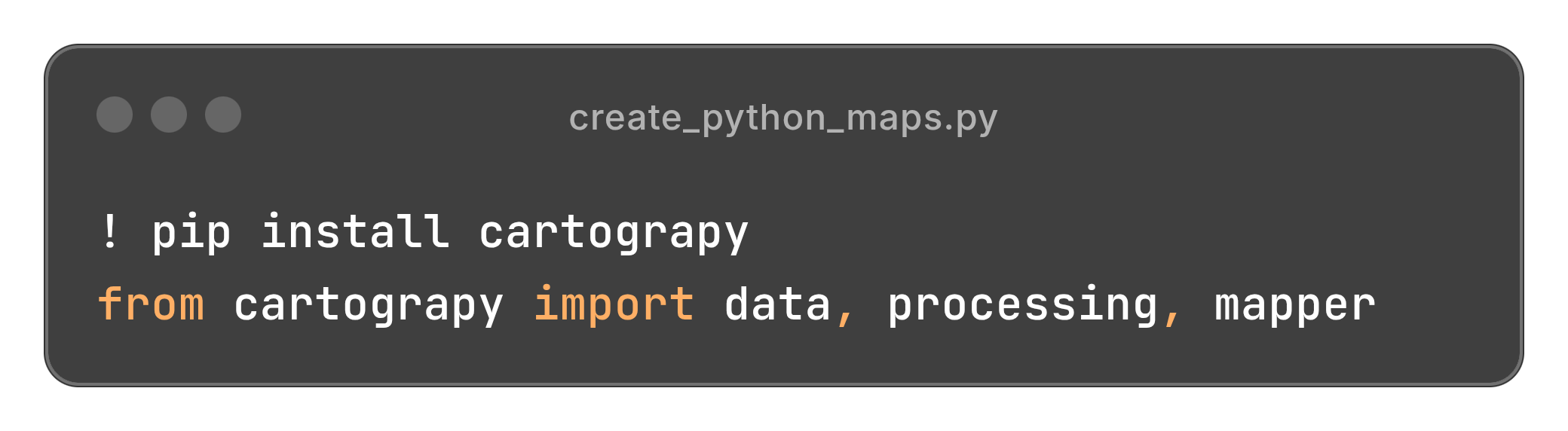 Exemple de carte produite avec cartograpy