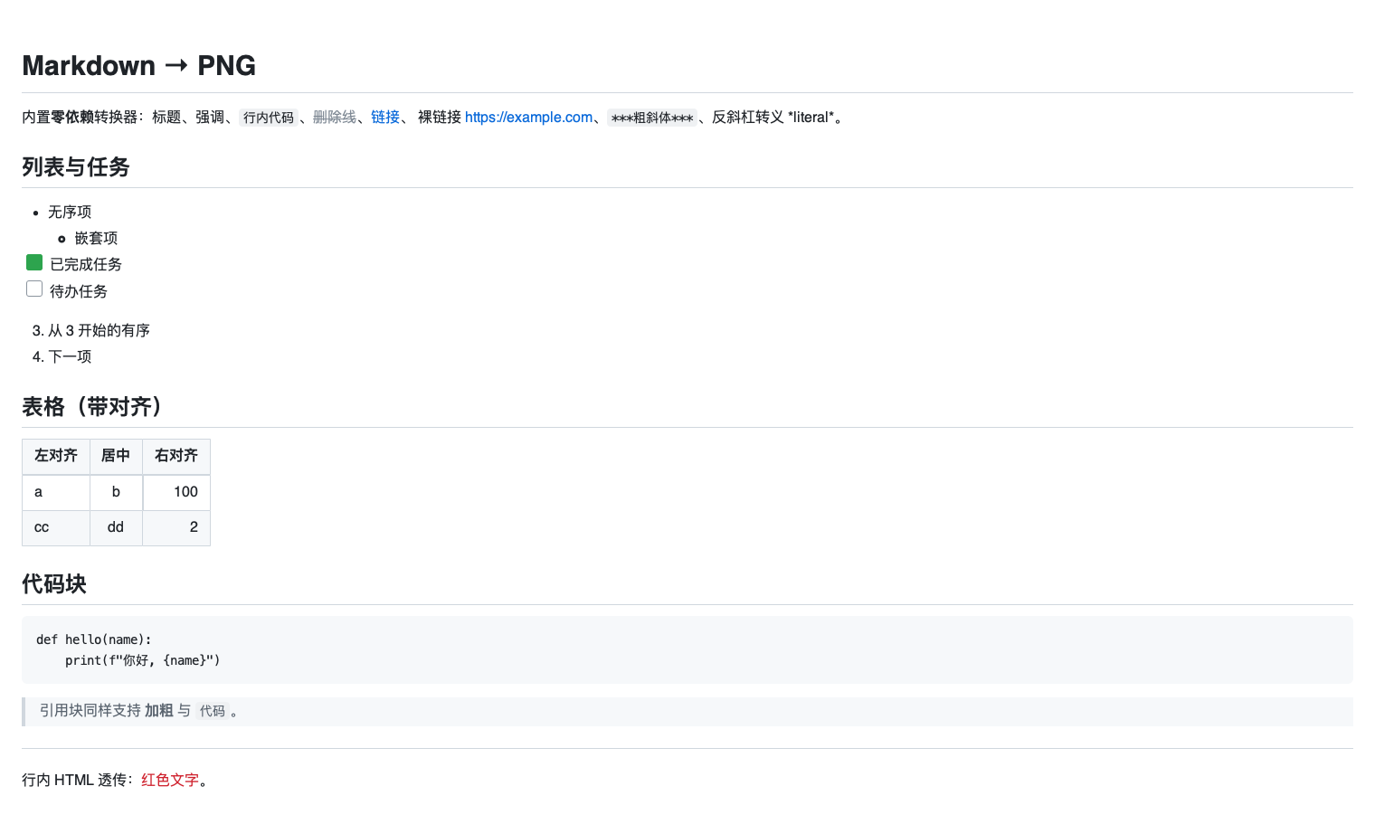 markdown