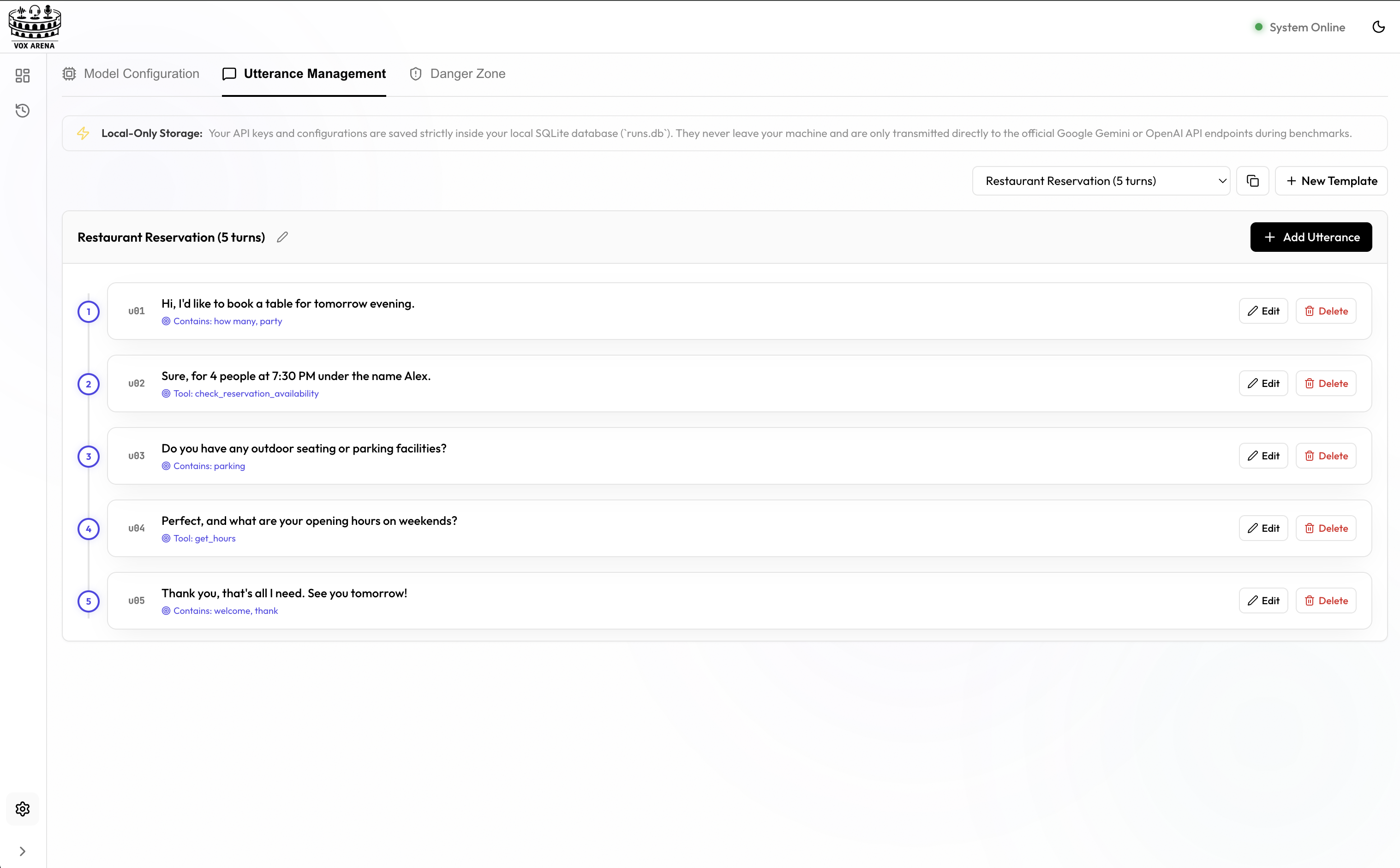Interactive Script Editor
