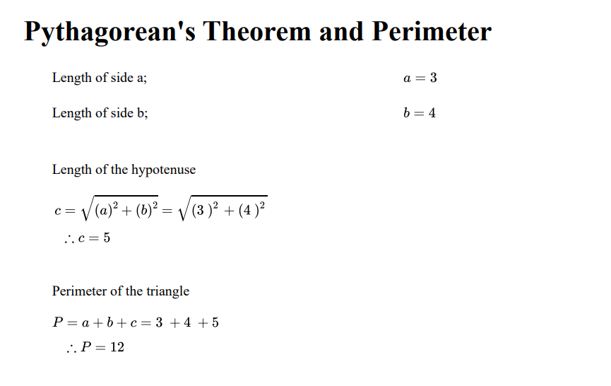 The resulting calculation report