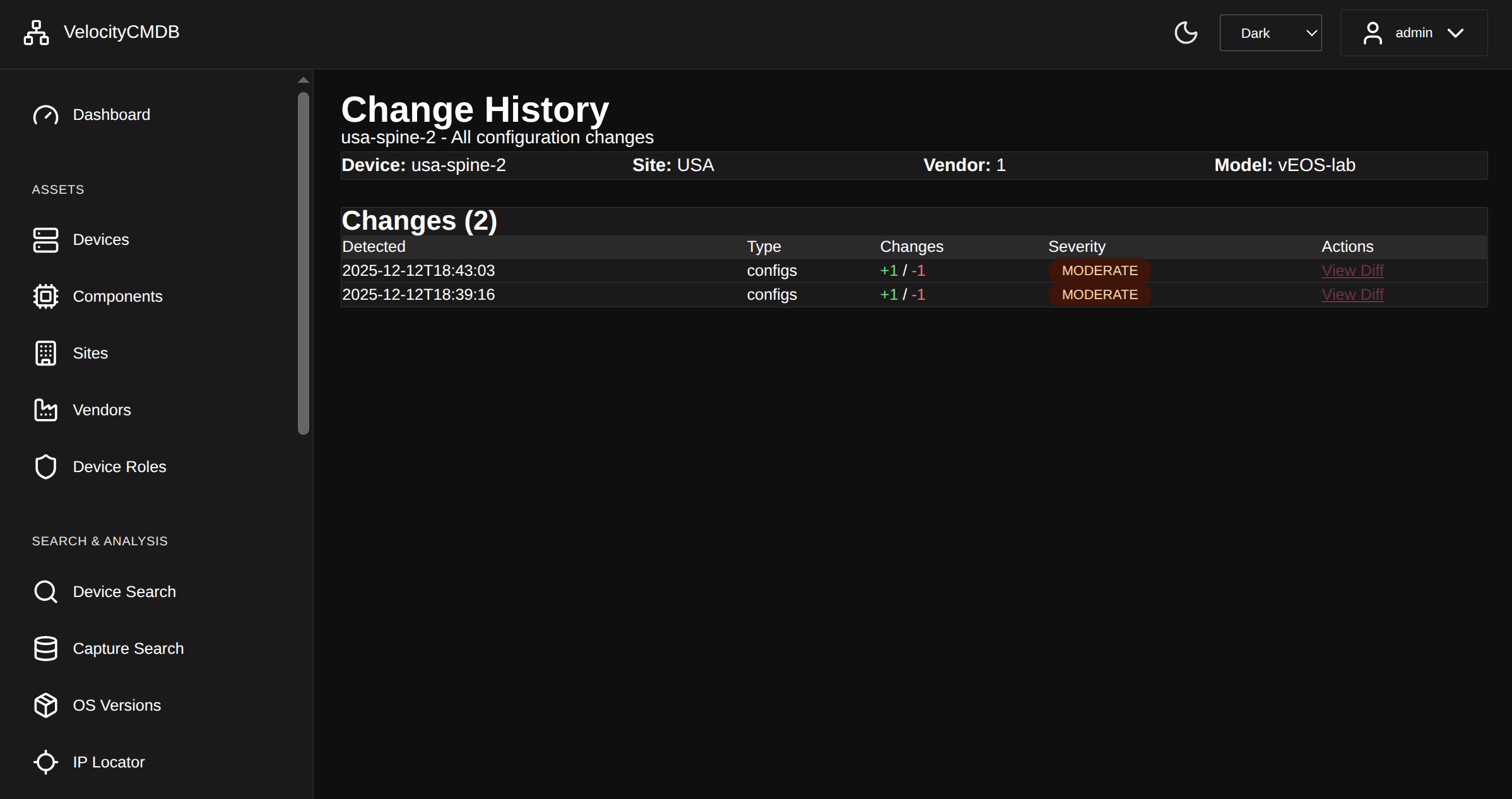 Change History