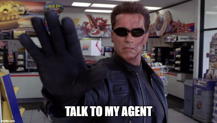 Talk to my Agent meme