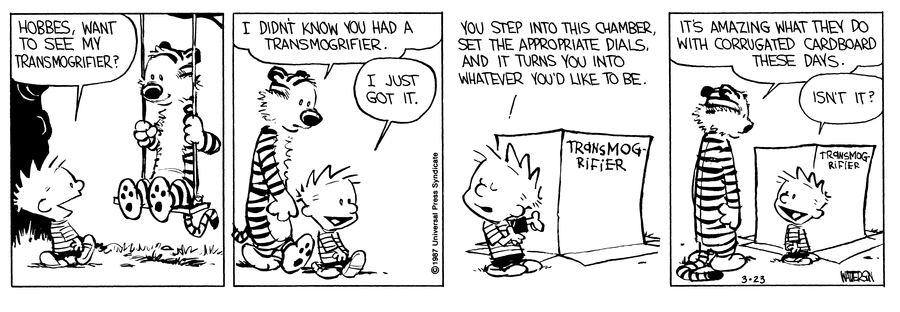 Calvin and Hobbes Strip