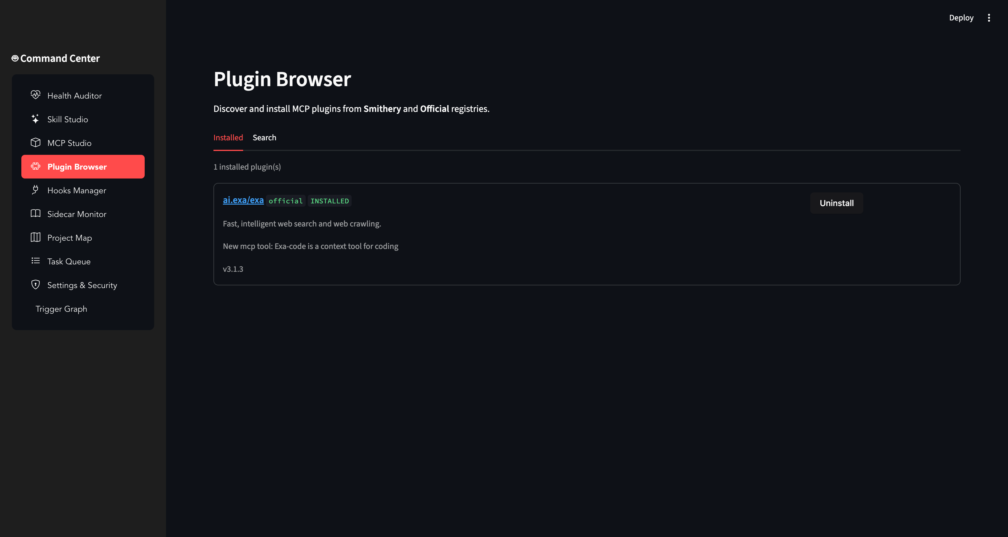 Plugin Browser
