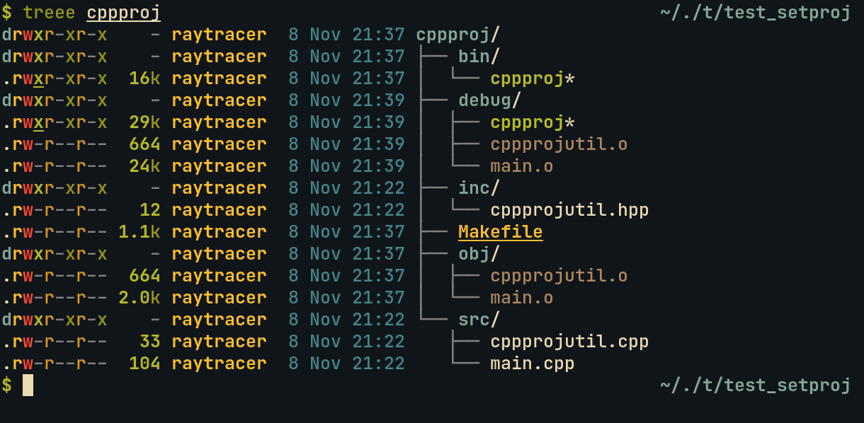 c++-dir-struct