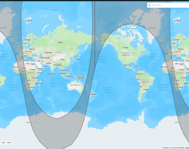 MapBox 2D display