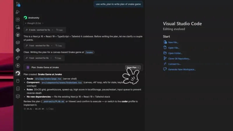 Live Task Planner & Blueprints