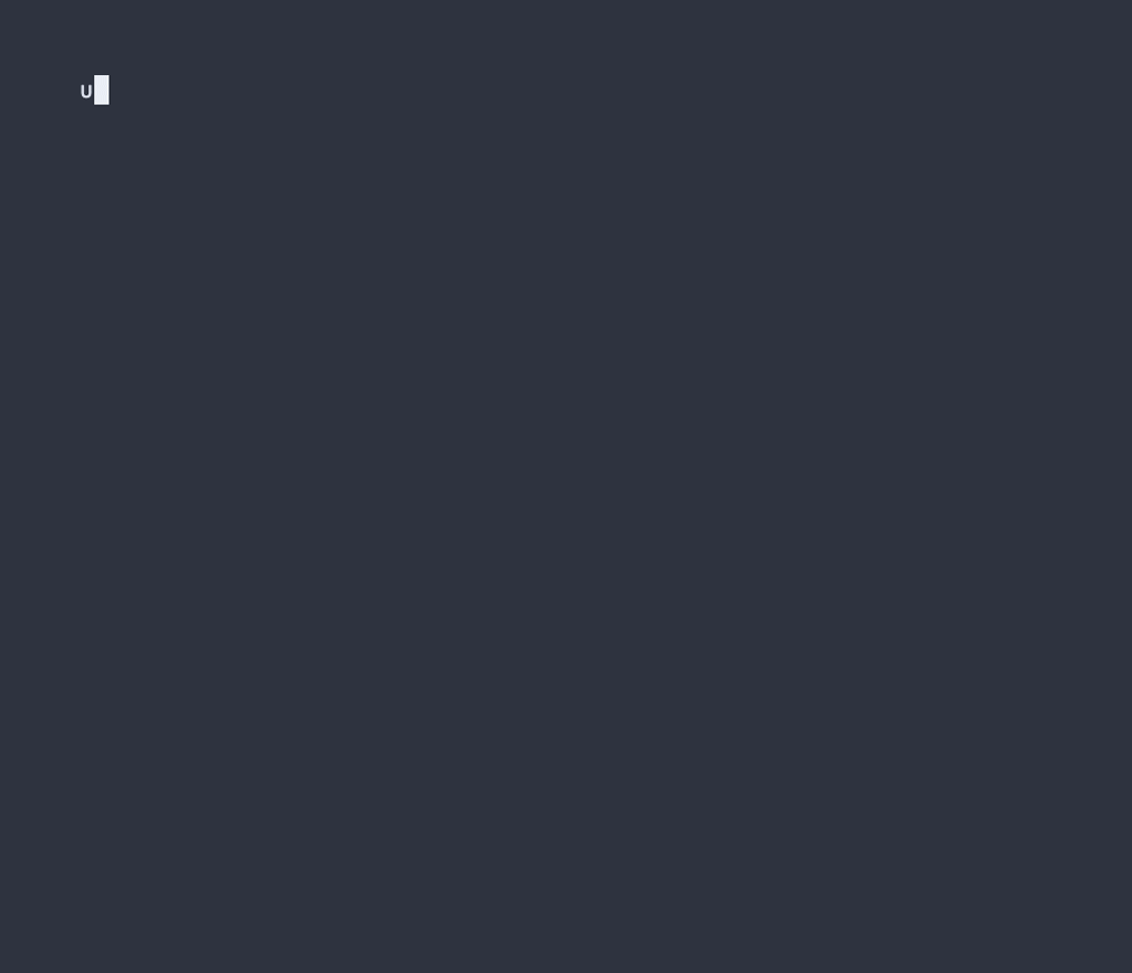New CLI tool demo