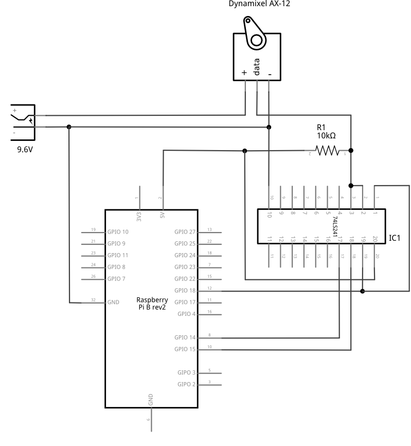 74LS241 schematic