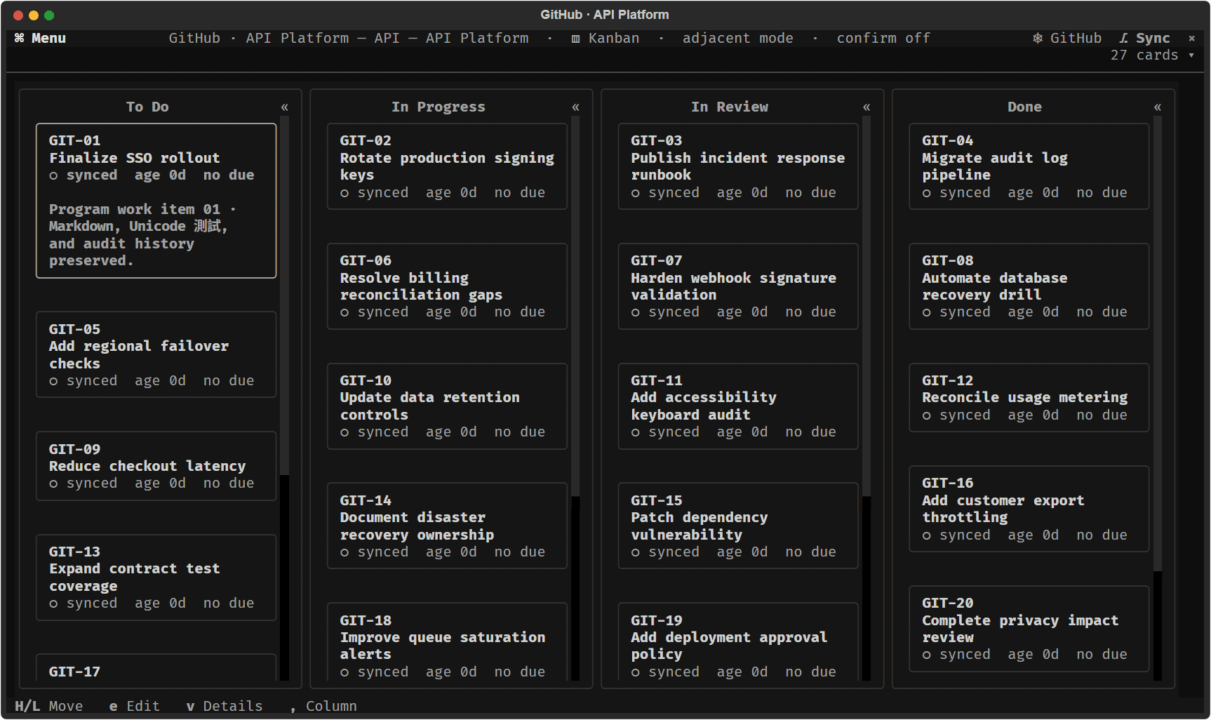 pykantui GitHub local action flow
