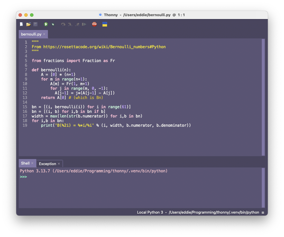 A screenshot of the Fairyfloss theme