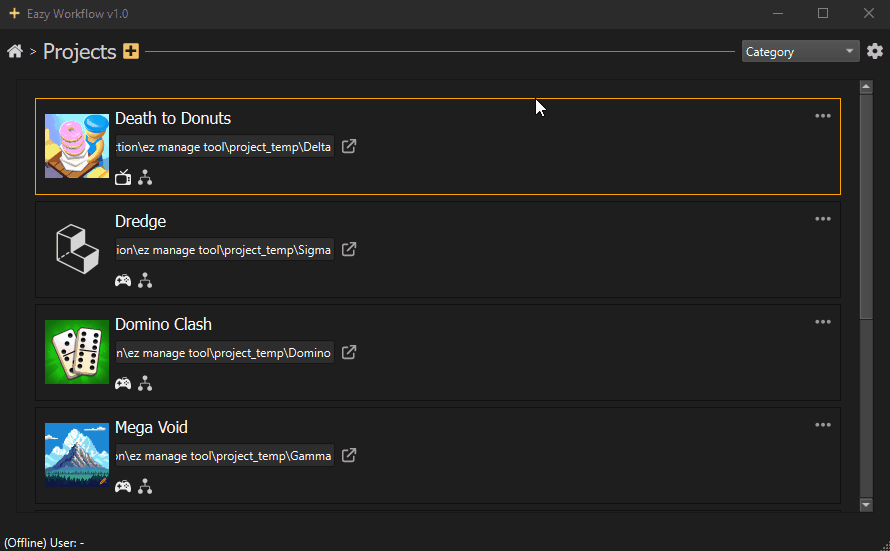 1 project asset customization