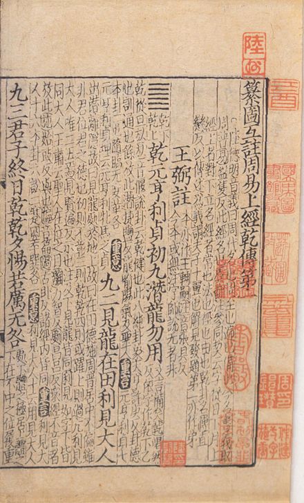https://upload.wikimedia.org/wikipedia/commons/thumb/3/35/I_Ching_Song_Dynasty_print.jpg/440px-I_Ching_Song_Dynasty_print.jpg