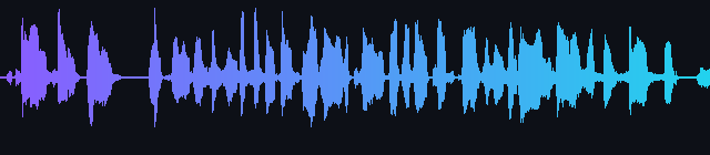 generated speech waveform
