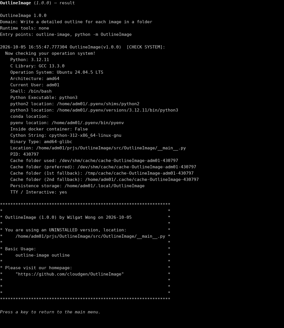 About host check, English, homepage cloudgen/OutlineImage