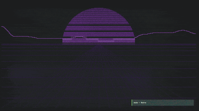 arrowing down the theme picker, the picture recolouring live