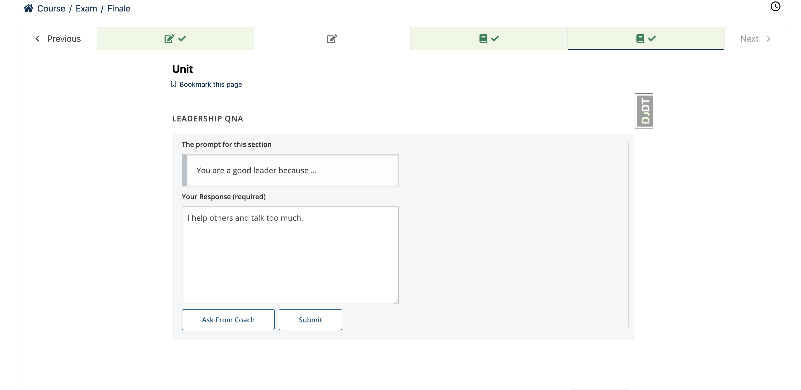 Xblock Completion