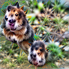 DreamLens dog caricature result
