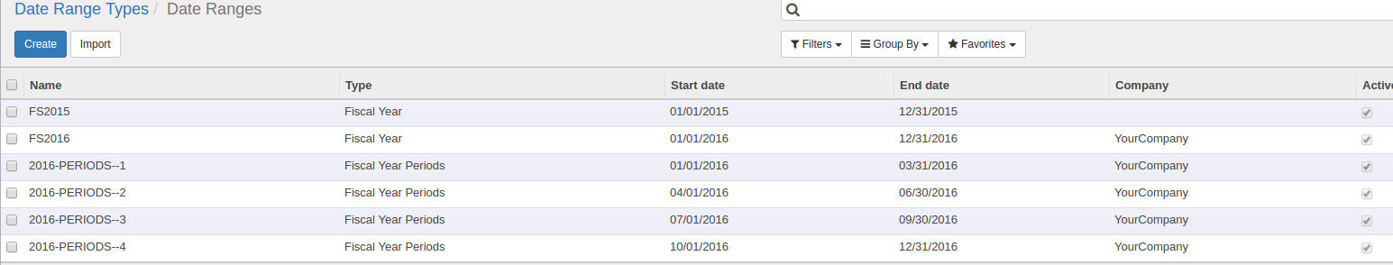 Date range wizard result