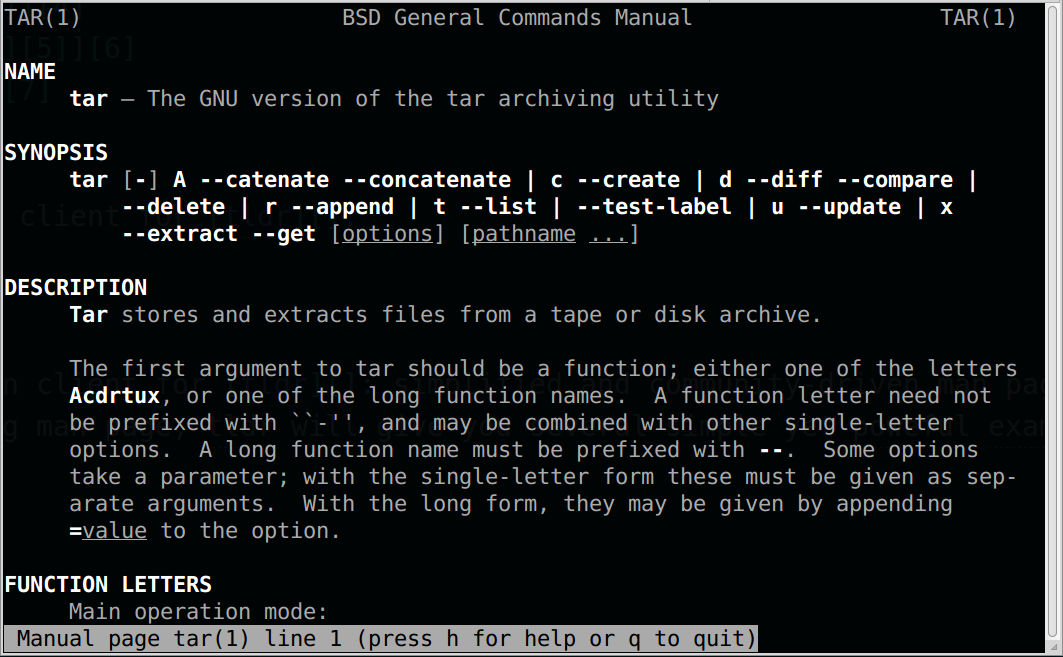 tar-man-page