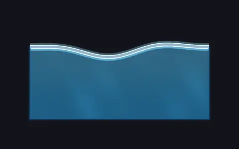 A shape with the Water look