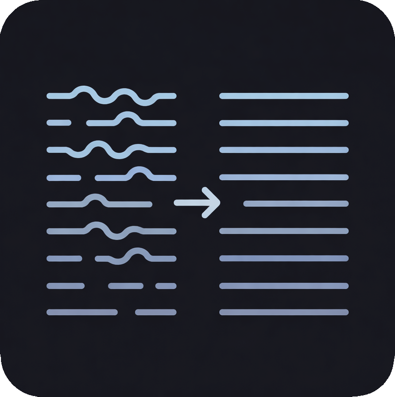 whisper-vtt2srt Icon