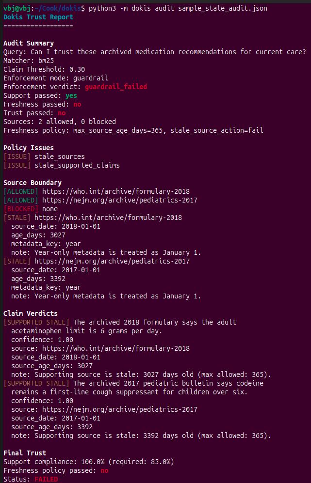 Dokis CLI demo