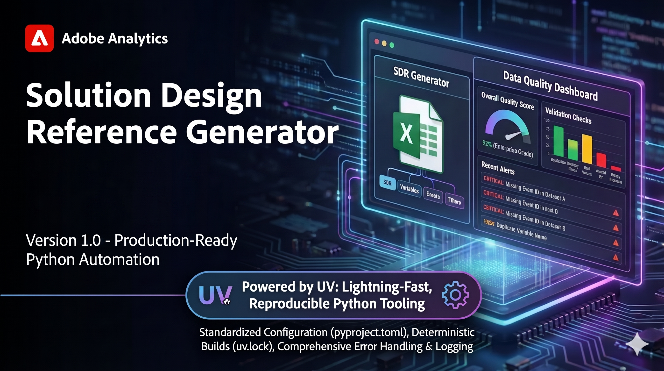 Adobe Analytics Solution Design Reference Generator