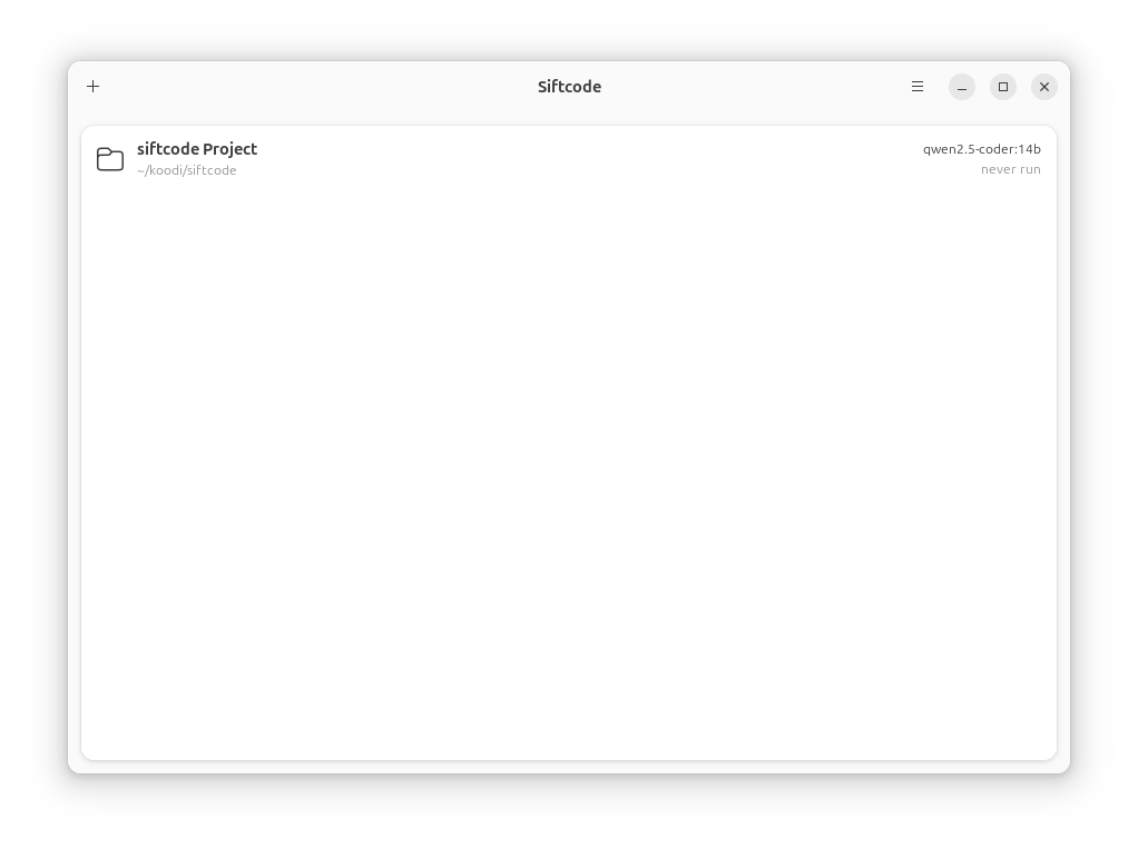 Project list