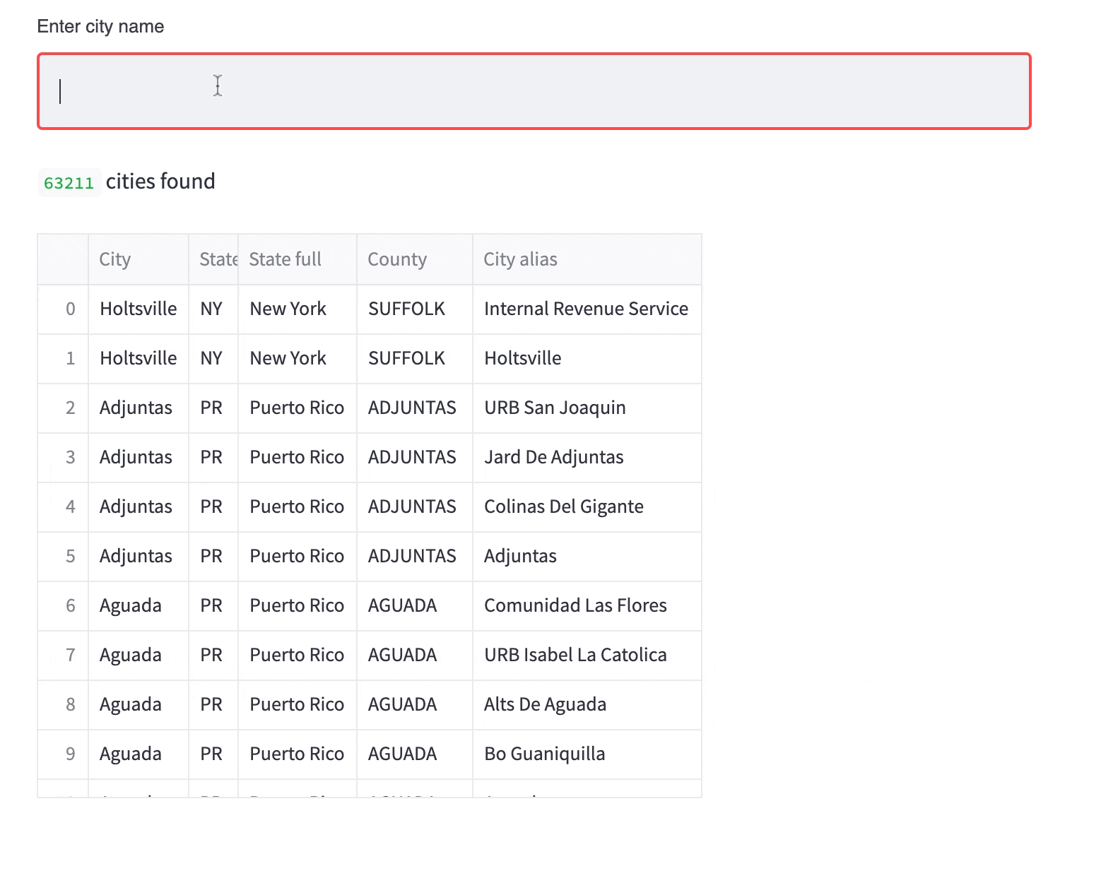 Streamlit keyup PyPI