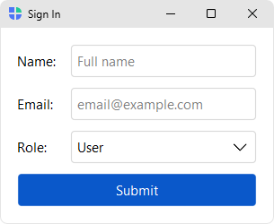 bootstack layout containers example