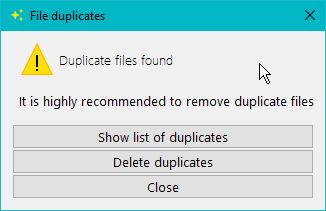 Duplicates